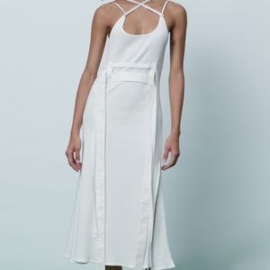 Never worn white Zara dress
